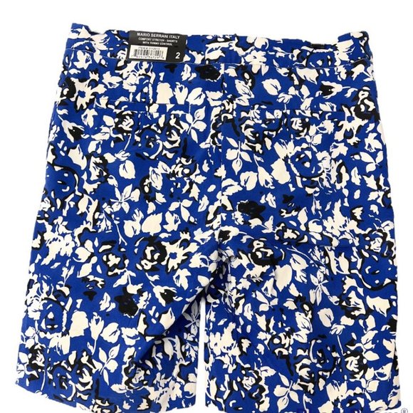 ❤️Mario Serrani Italy Shorts has Comfort stretch Fabric Tummy control. Inseam9" - Picture 4 of 5